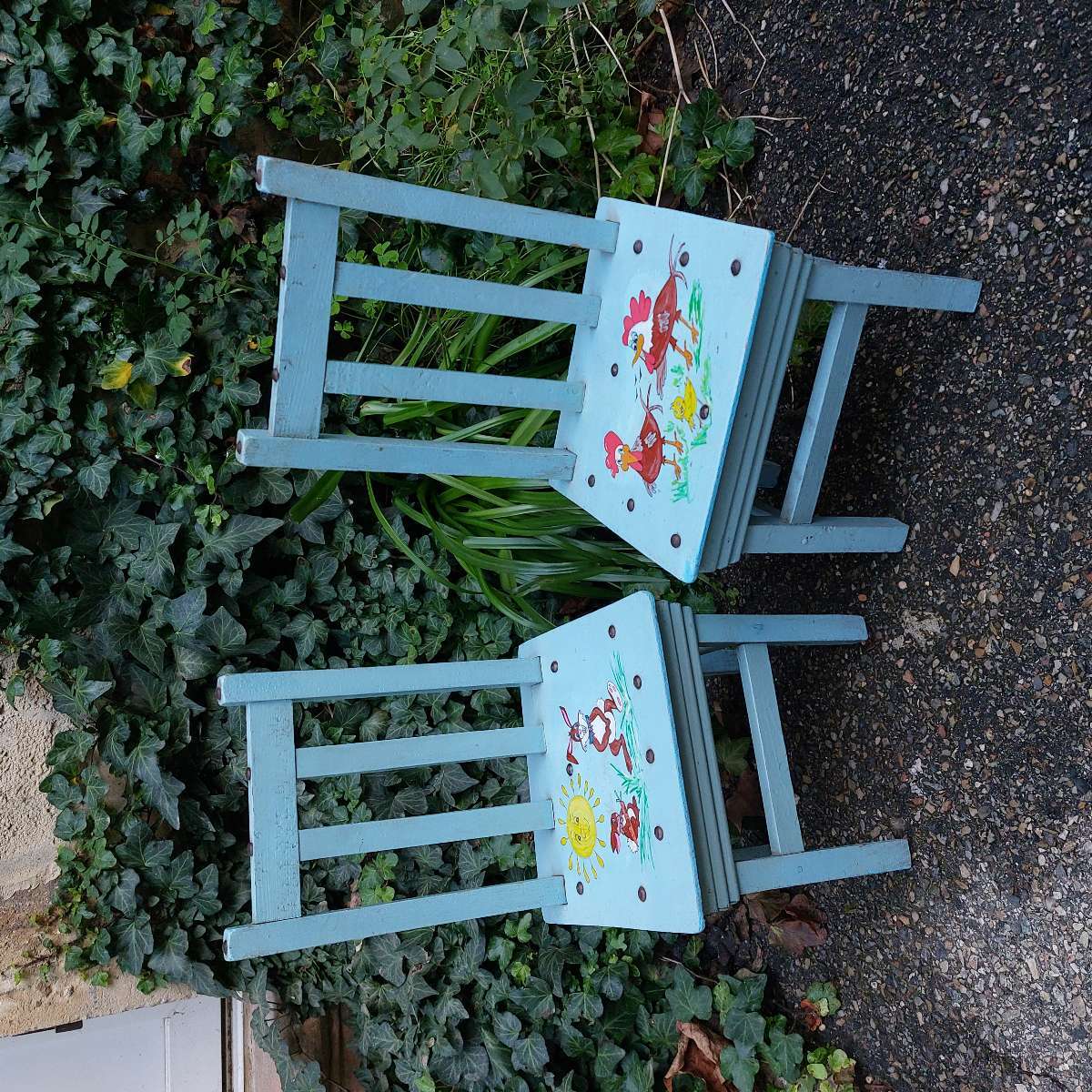 petites chaises enfants